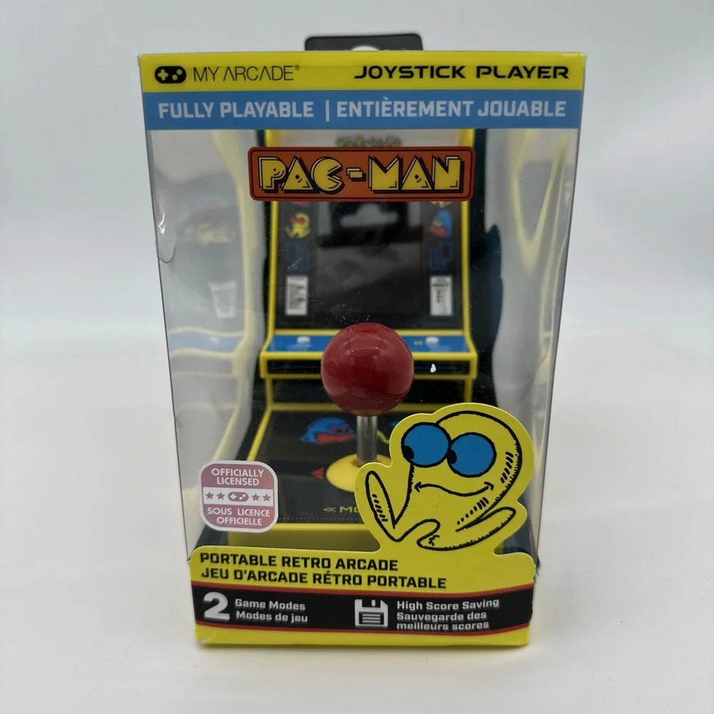 My Arcade Pac Man Joystick Player Retro Gaming 2 Game Modes - NEW